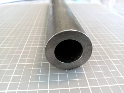 1.25 OD DOM Tubing, 0.75 ID, 1/4 Wall, Mild Steel Stock, 8-1/2 Inch Length