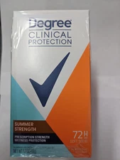 3 PACK Degree Clinical Protection Summer Strength Motion Sense Anti-Perspirant