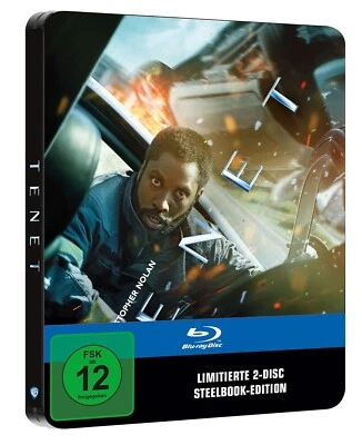 Tenet (2020)[2 Blu-ray's im Limited Steelbook/Neu/OVP] von Christopher Nolan - Bild 1 von 2