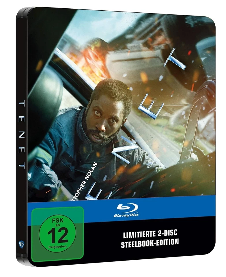 Tenet (2020)[2 Blu-ray's im Limited Steelbook/Neu/OVP] von Christopher Nolan - Bild 1 von 2