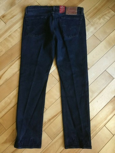 32W X 36L Blue 514 Straight Jeans Pants 
