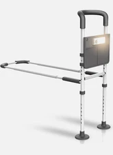 Bed Assist Rail With Light Mobility Aid NEW