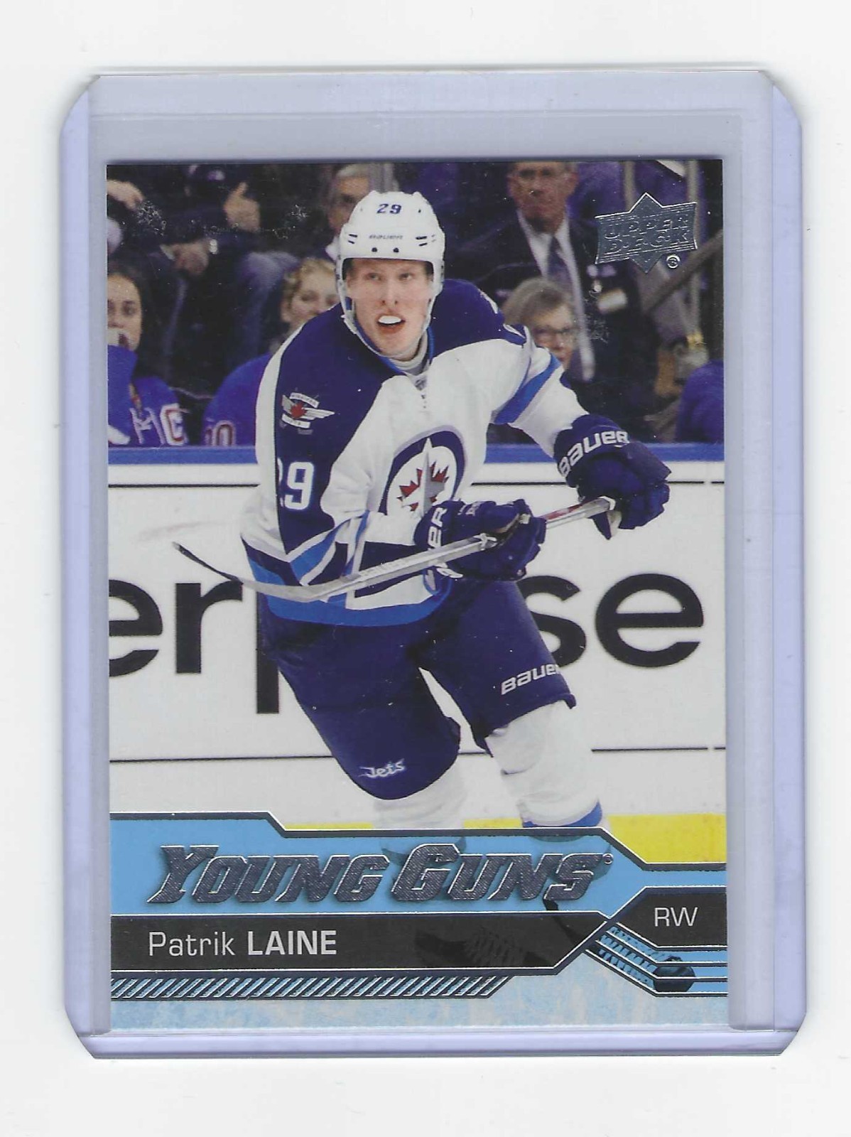 2016/17 UPPER DECK YOUNG GUNS PATRIK LAINE RC # 451