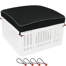 Dog Pen Cover Dog Playpen Cover for Pets,Provide Shade and Security for Indoo...