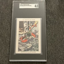 1930 s Mickey Mouse Card 15 TESORO De RABIN Chocolate Amatller Spain SGC 6