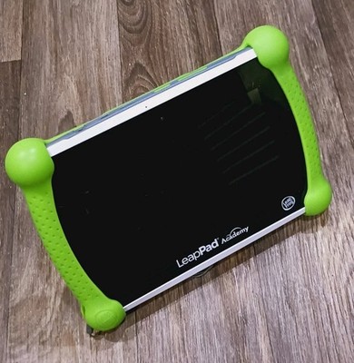 LeapFrog LeapPad Academy Kids Learning Tablet Model 6022 Green Bumper