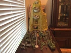 1977 Marx Iwo Jima playset