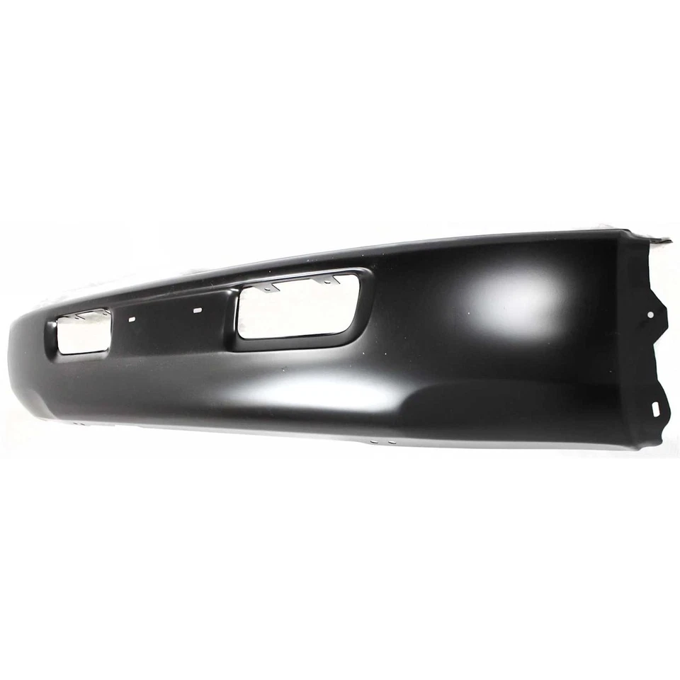 Parachoques delantero para Toyota Land Cruiser 1993-1994 con orificios de almohadilla, acero, Ptd. Negro Foto 3 de 4