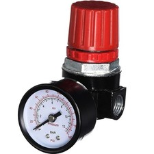HKAOSDUUH Replacement AB-9051114 Air Compressor Pressure Regulator Black