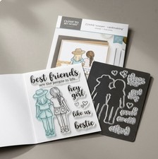 CTMH Stamp  Thin Cuts SAWYER-Card Making Z4414 New      Sale 