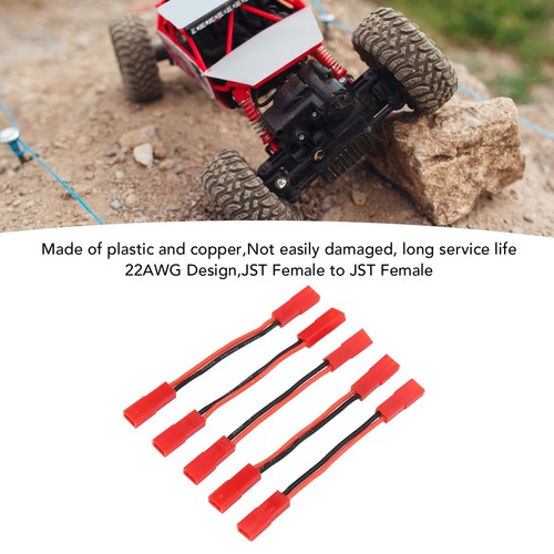 5PCS JST Female To JST Female Connector 22AWG 2 Inch RC Motor ESC Conversion DS - Picture 20 of 24