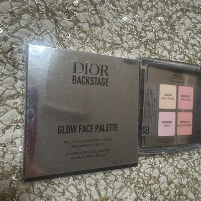 Dior Backstage Face Glow Palette 004 ROSE GOLD powder cheek highlight NEW w/box