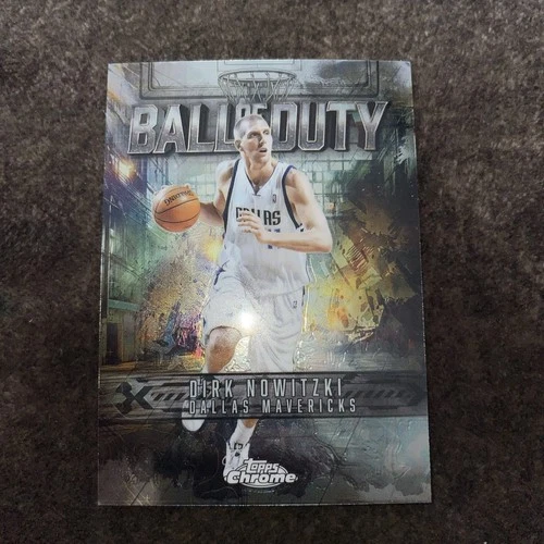2025 Topps Chrome Dirk Nowitzki Base (RAW)