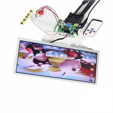 1pc VGA 2AV LCD Controller Board With 12.3" 1280x480 LCD Screen LQ123K1LG03 ea