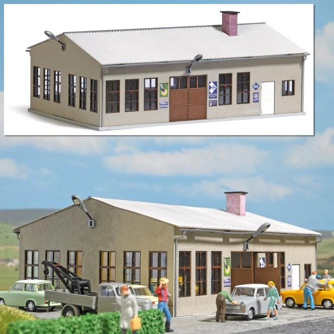 Busch Autowerkstatt H0 1918