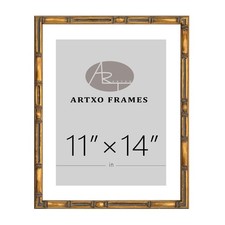 11"x14" Picture Frame Wooden, Display Pictures 8"x10" with Mat or 11"x14" Wit...