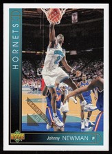 1993-94 Upper Deck Johnny Newman #277 New Jersey Nets