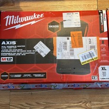 Milwaukee 334B-20 M12 Women's Heated AXIS Vest Black XL Vest  Charger Only