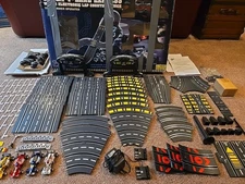 Childford Super Racing Slot Car Set, 4-Lane Express, Transformer Operated