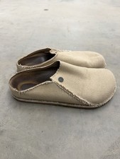 Birkenstock Zermatt Canvas Clogs EU 41 Grey Taupe