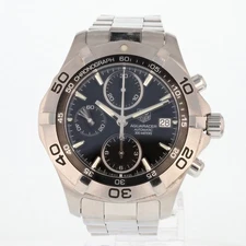 Tag Heuer Aquaracer 41mm Black Dial Automatic Stainless Steel Men's Wristwatch