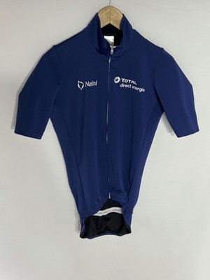 Nalini Total Direct Energie Radtrikot | Herren | Blau/Weiß | Small |