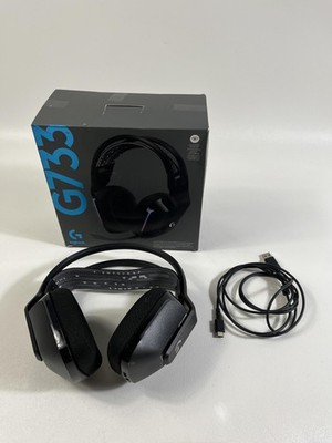 Logitech G733 Lightspeed Wireless Gaming Headset - Black***WORKS