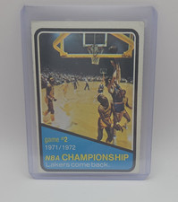1972-73 Topps Phil Jackson Wilt Chamberlain #155 Lakers Knicks