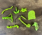 Vintage TMNT  Accessories Lot Teenage Mutant Ninja Turtles Playmates Bundle