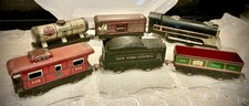 Vintage Marx Union Pacific Steam Loco  Tender O Ga Train Set Of 6 Cars