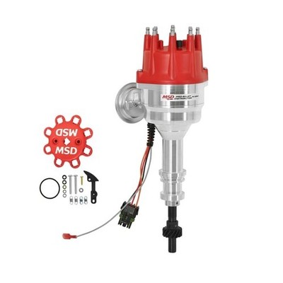 MSD 83541 Ford 351W Control pro-Billet Verteiler Stahl Neu Offen Box