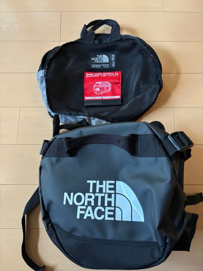 Mochila de almacenamiento North Face BaseCamp XS 28L negra nueva sin usar