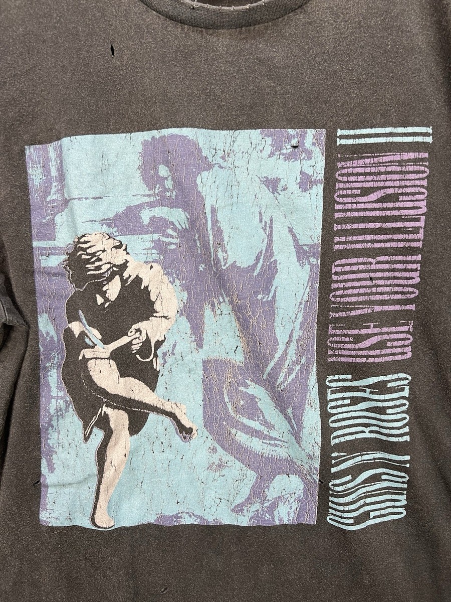 VTG 90s Official Guns N' Roses Use Your Illusion II L/S Tour Shirt
