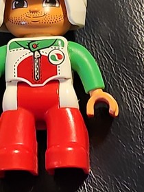 Lego DUPLO Rally Car Figure Only 