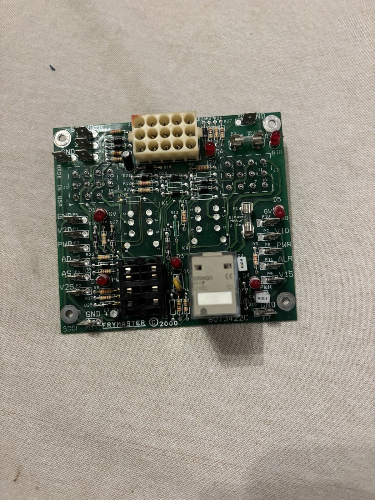 Frymaster OEM Interface Board Kit SMT 8262264 With Relay