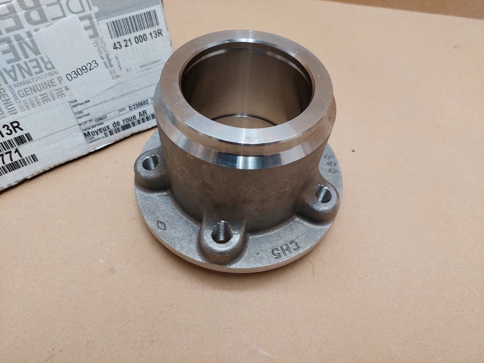 Buje rueda trasera Renault Master MK3 432100013R Movano B NV400 genuino NUEVO OEM Foto 4 de 4