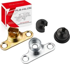 RLB-HILON Tailgate Hinge Body Mounted with Bushings Compatible with Ford F150 F2