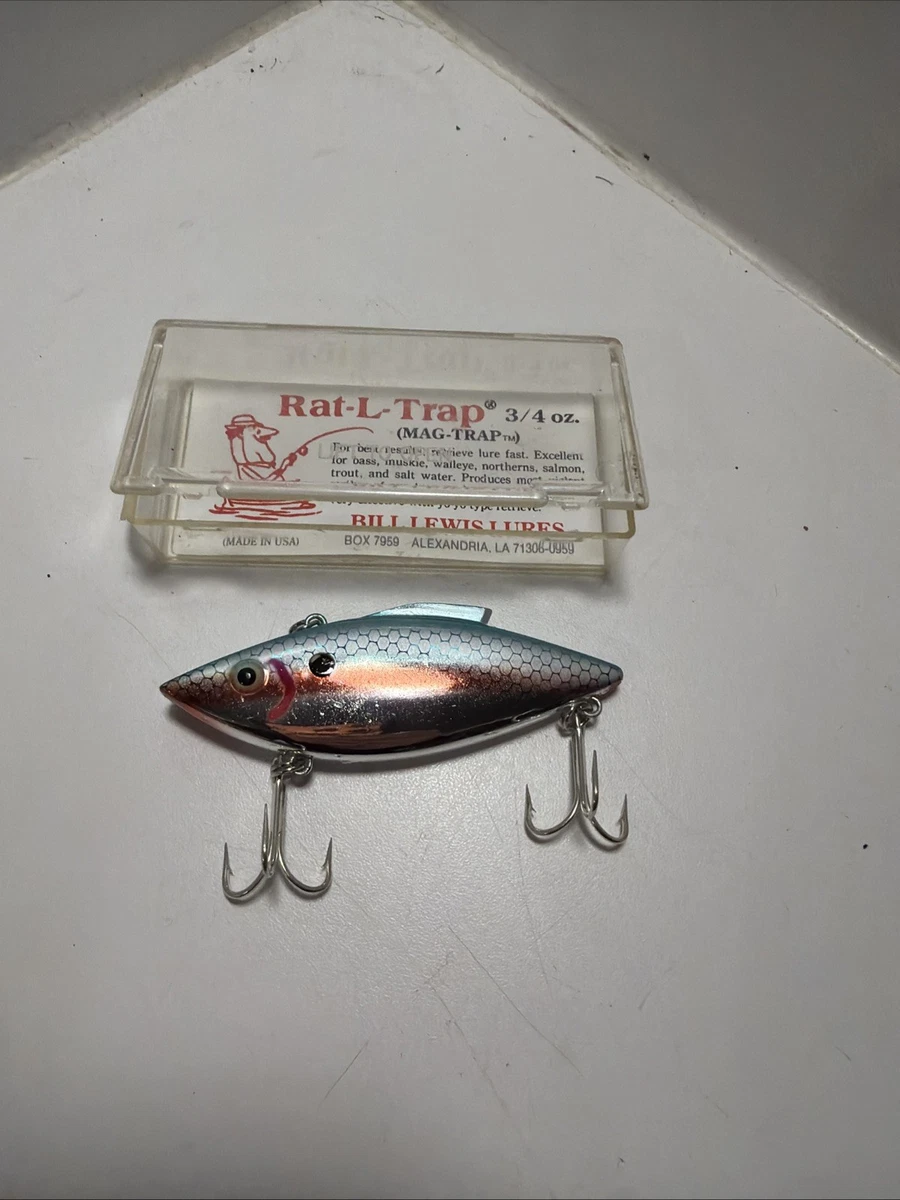 Bill Lewis Float-N-Trap FR25 | Affondante | Retro Cromato/Nero | Crankbait