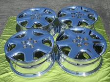 17 Set New Lexus Ls400 Ls430 Oem Chrome Wheels 74178 17 Set New Lexus Ls400 Ls430 Oem Chrome Wheels 74178