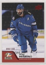 2020-21 Upper Deck AHL Exclusives 98/100 Greg Pateryn #93 13y6