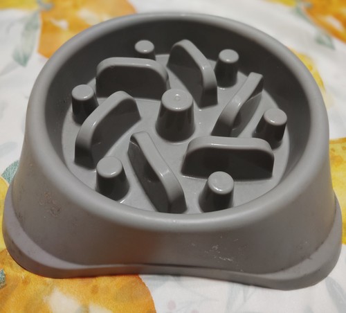Slow Feeder Small Dog Bowls Anti-Slip Puzzle Bowl Feeder Interactive Bloat Stop