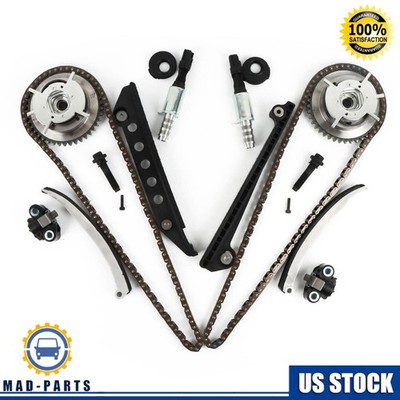 Timing Chain Kit Cam Phaser VCT Selenoid Fit for 05-10 Ford 4.6L TRITON 3-Valve