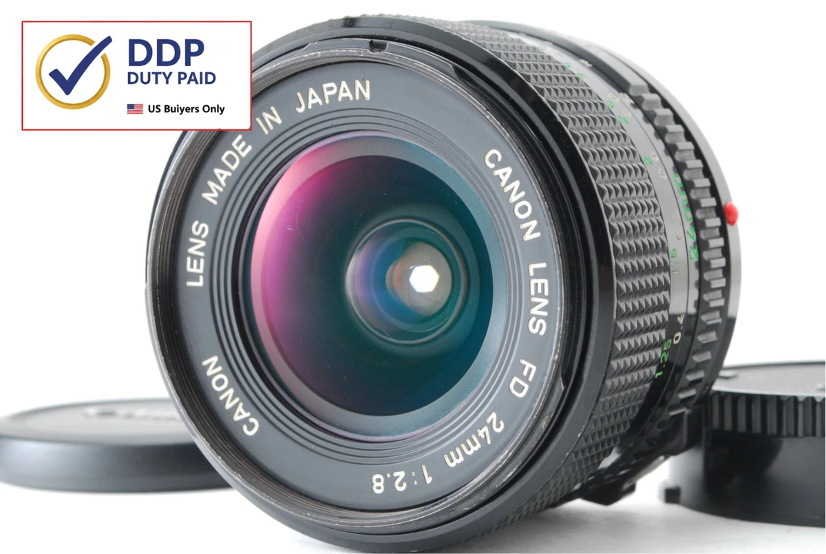 Canon FD f/2.8 Camera Lenses 24mm Focal for sale - eBay