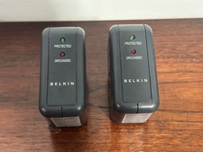 Set of (2) Travel BELKIN F9H220-TVL-DL 2 Outl...