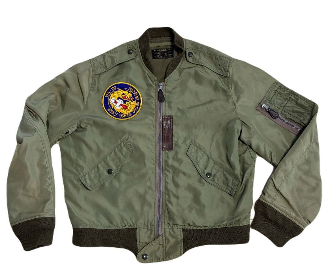 BUZZ RICKSON’S L-2 Flight Jacket Green Patch 36 - image 1