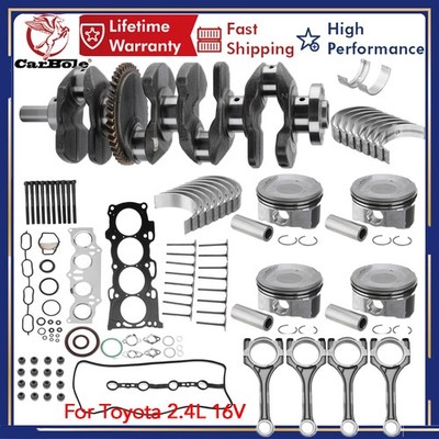 2AZ-FE Engine Rebuild Kit Crankshaft For Toyota Camry RAV4 Corolla Scion 2.4L16V