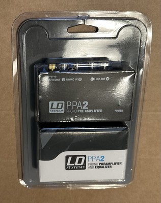 LD Systems PPA2 Phono-Vorverstärker Cinch/Phono mit Kopfhörerausgang