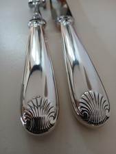 FOURCHETTE DE SERVICE à poisson CHRISTOFLE modèle VENDOME COQUILLE métal argenté EUR 25,00