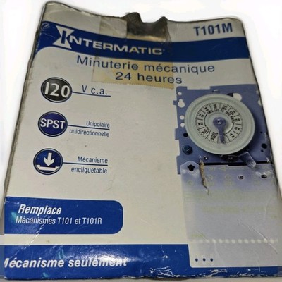Intermatic T101M 24-Hour Mechanical Timer Switch Pool Pump Lighting Sign  T101