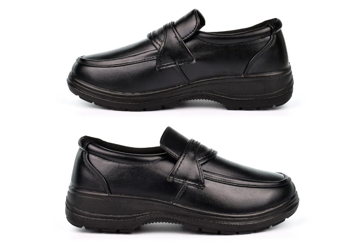 Mens Wide Fit Shoes Lightweight Shoes Slip On Shoes Wide Shoes Black (E Fitting)
Opens in a new wind